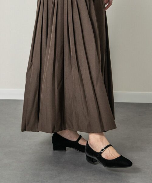 INTER-CHAUSSURES / インター ショシュール パンプス | 【FABIO RUSCONI】ワンストラップローヒールパンプス | 詳細17