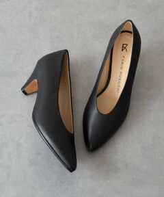 INTER-CHAUSSURES / インター ショシュール パンプス | 【FABIO RUSCONI】コーンヒールポインテッドトウパンプス