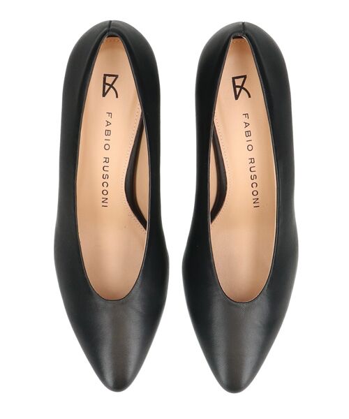 INTER-CHAUSSURES / インター ショシュール パンプス | 【FABIO RUSCONI】コーンヒールポインテッドトウパンプス | 詳細5