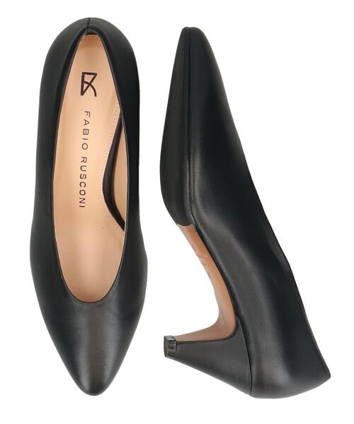 INTER-CHAUSSURES / インター ショシュール パンプス | 【FABIO RUSCONI】コーンヒールポインテッドトウパンプス | 詳細6