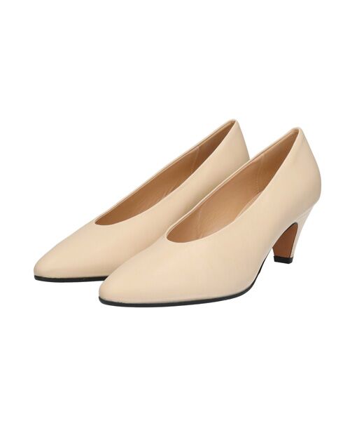 INTER-CHAUSSURES / インター ショシュール パンプス | 【FABIO RUSCONI】コーンヒールポインテッドトウパンプス | 詳細10