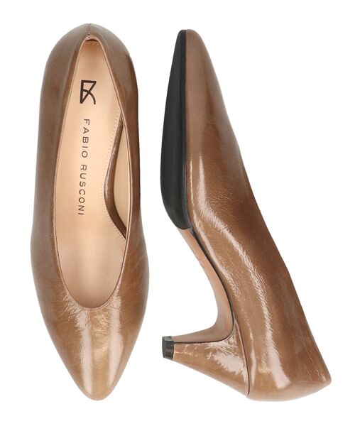 INTER-CHAUSSURES / インター ショシュール パンプス | 【FABIO RUSCONI】コーンヒールポインテッドトウパンプス | 詳細24