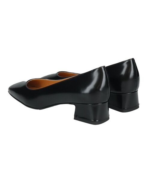 INTER-CHAUSSURES / インター ショシュール パンプス | 【FABIO RUSCONI】スクエアトウフレアヒールパンプス | 詳細3