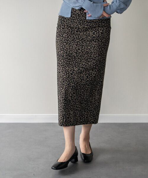 INTER-CHAUSSURES / インター ショシュール パンプス | 【FABIO RUSCONI】スクエアトウフレアヒールパンプス | 詳細8