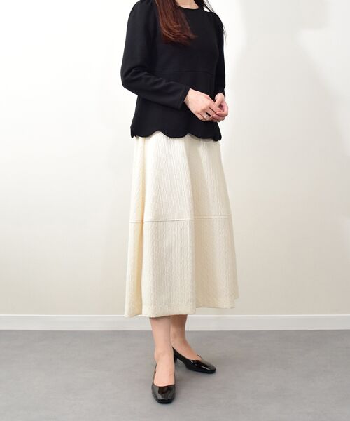 INTER-CHAUSSURES / インター ショシュール パンプス | 【FABIO RUSCONI】スクエアトウフレアヒールパンプス | 詳細18