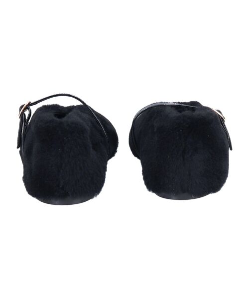 INTER-CHAUSSURES / インター ショシュール バレエシューズ | 【FABIO RUSCONI】ラウンドトウストラップムートンバレエ | 詳細4