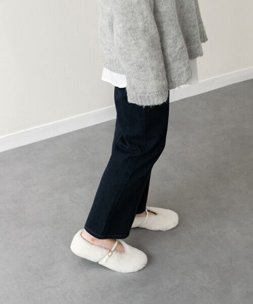 INTER-CHAUSSURES / インター ショシュール バレエシューズ | 【FABIO RUSCONI】ラウンドトウストラップムートンバレエ | 詳細17