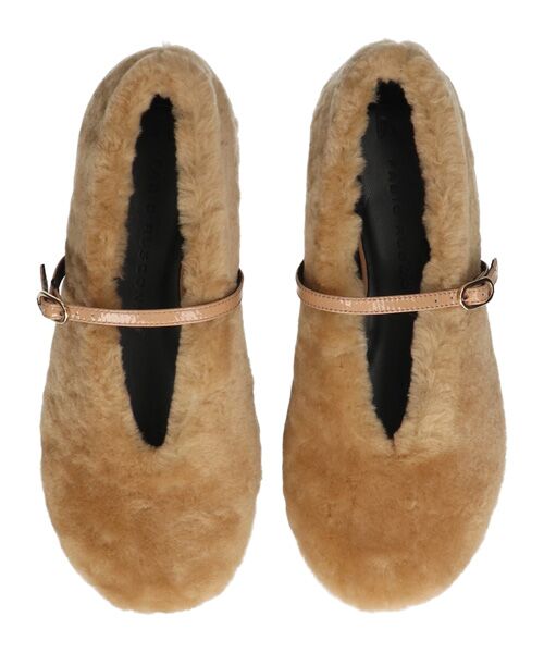 INTER-CHAUSSURES / インター ショシュール バレエシューズ | 【FABIO RUSCONI】ラウンドトウストラップムートンバレエ | 詳細23