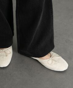 INTER-CHAUSSURES / インター ショシュール バレエシューズ | 【FABIO RUSCONI】ラウンドトウフラットボアバレエ