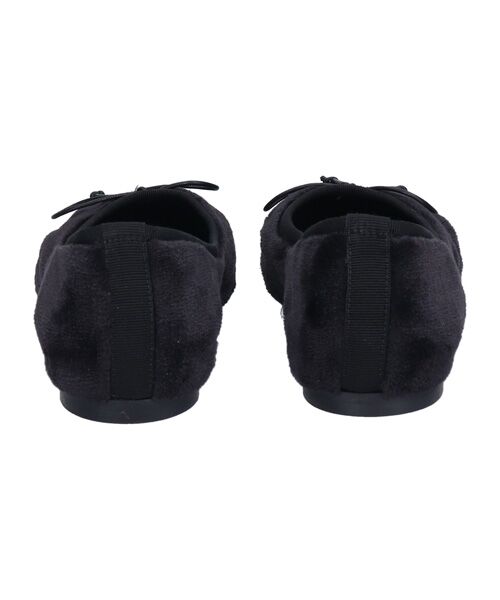 INTER-CHAUSSURES / インター ショシュール バレエシューズ | 【FABIO RUSCONI】ラウンドトウフラットボアバレエ | 詳細4