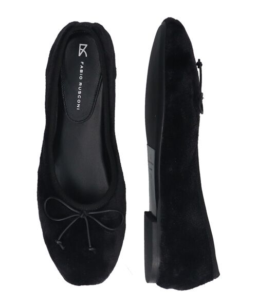 INTER-CHAUSSURES / インター ショシュール バレエシューズ | 【FABIO RUSCONI】ラウンドトウフラットボアバレエ | 詳細6