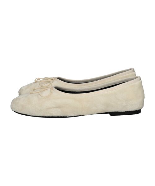INTER-CHAUSSURES / インター ショシュール バレエシューズ | 【FABIO RUSCONI】ラウンドトウフラットボアバレエ | 詳細10