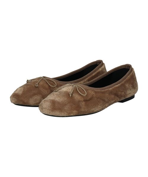 INTER-CHAUSSURES / インター ショシュール バレエシューズ | 【FABIO RUSCONI】ラウンドトウフラットボアバレエ | 詳細18