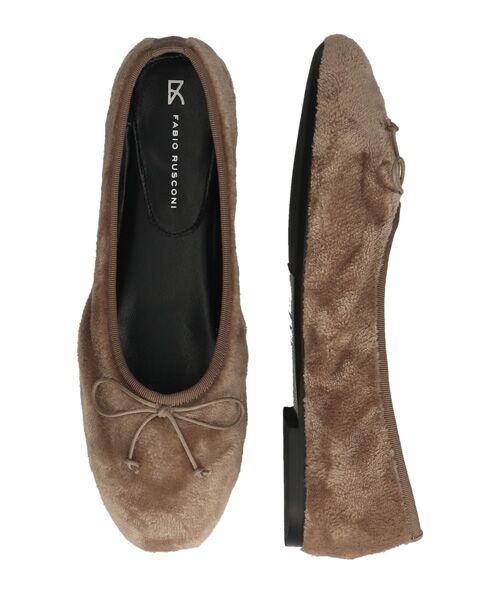 INTER-CHAUSSURES / インター ショシュール バレエシューズ | 【FABIO RUSCONI】ラウンドトウフラットボアバレエ | 詳細23