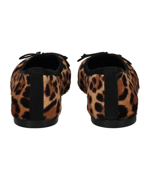 INTER-CHAUSSURES / インター ショシュール バレエシューズ | 【FABIO RUSCONI】ラウンドトウレオパードハラコバレエ | 詳細4