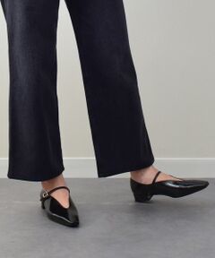 INTER-CHAUSSURES / インター ショシュール パンプス | 【FABIO RUSCONI】ディープカットストラップパンプス