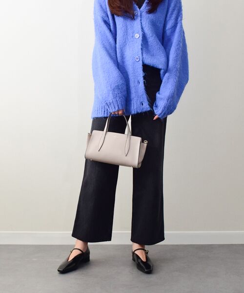 INTER-CHAUSSURES / インター ショシュール パンプス | 【FABIO RUSCONI】ディープカットストラップパンプス | 詳細9