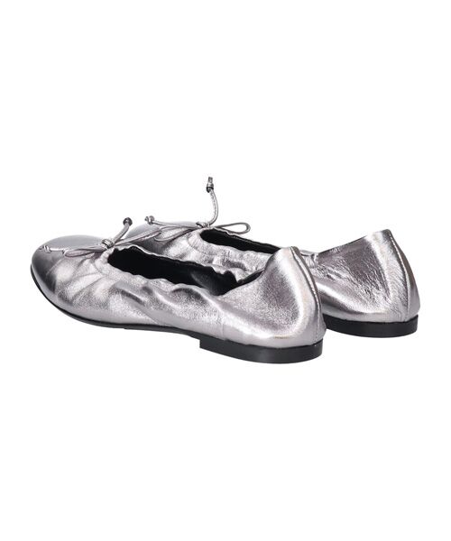 INTER-CHAUSSURES / インター ショシュール バレエシューズ | 【FABIO RUSCONI】ラウンドトウフラットシャーリングバレエ | 詳細17