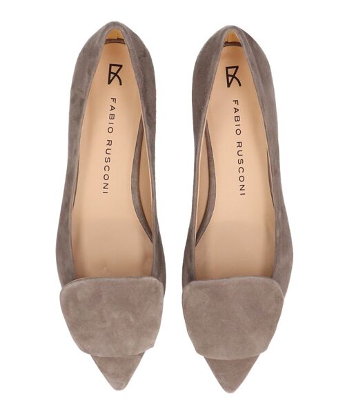 INTER-CHAUSSURES / インター ショシュール パンプス | 【FABIO RUSCONI】ローヒールポインテッドトウパンプス | 詳細27