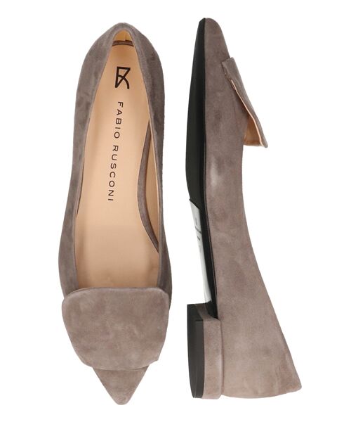 INTER-CHAUSSURES / インター ショシュール パンプス | 【FABIO RUSCONI】ローヒールポインテッドトウパンプス | 詳細28