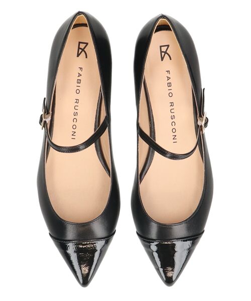 INTER-CHAUSSURES / インター ショシュール パンプス | 【FABIO RUSCONI】ポインテッドトウメリージェーンパンプス | 詳細14