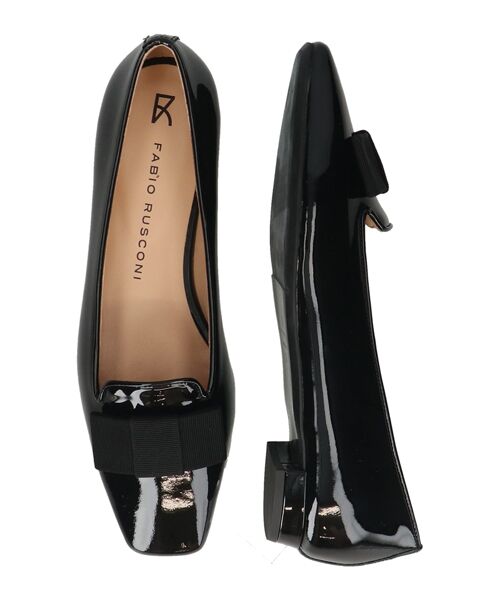 INTER-CHAUSSURES / インター ショシュール パンプス | 【FABIO RUSCONI】スクエアトウオペラパンプス | 詳細14