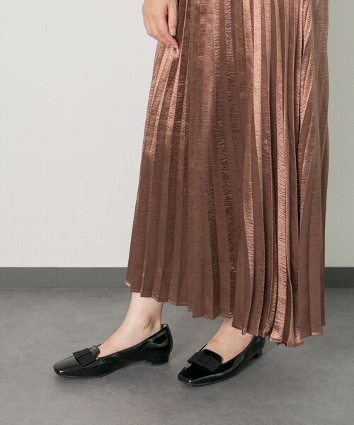 INTER-CHAUSSURES / インター ショシュール パンプス | 【FABIO RUSCONI】スクエアトウオペラパンプス | 詳細16