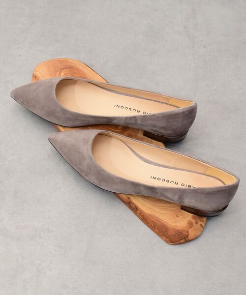 INTER-CHAUSSURES/インター ショシュール 【FABIO RUSCONI】ポインテッドトウカラーヒールパンプス オークコンビ 39 INTER-CHAUSSURES/インター ショシュール 【FABIO RUSCONI】ポインテッドトウカラーヒールパンプス オークコンビ 39