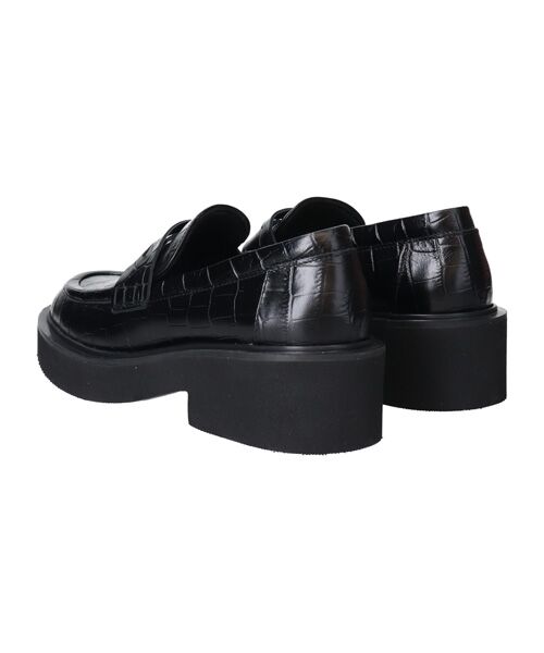 INTER-CHAUSSURES / インター ショシュール ビジネス・ドレスシューズ | 【FABIO RUSCONI】ラウンドトウ厚底ローファー | 詳細11