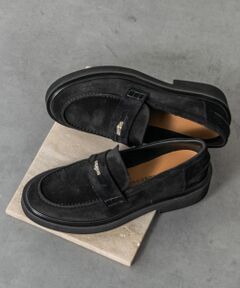 INTER-CHAUSSURES / インター ショシュール ビジネス・ドレスシューズ | 【FABIO RUSCONI】ラウンドトウ厚底ペニーローファー