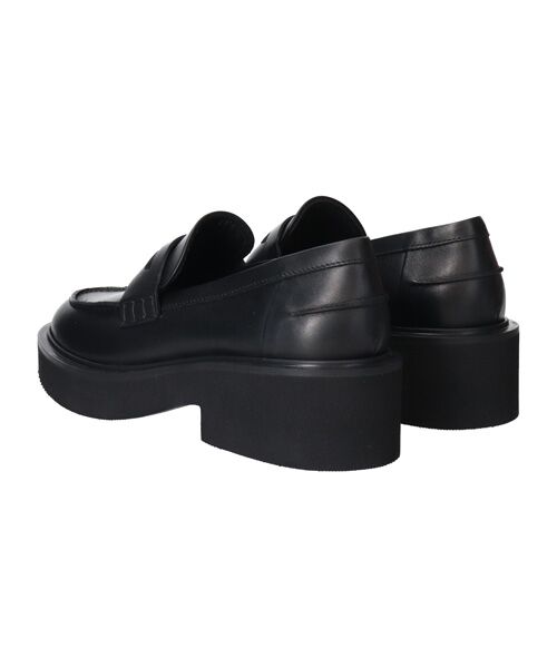 INTER-CHAUSSURES / インター ショシュール ビジネス・ドレスシューズ | 【FABIO RUSCONI】ラウンドトウ厚底ペニーローファー | 詳細3