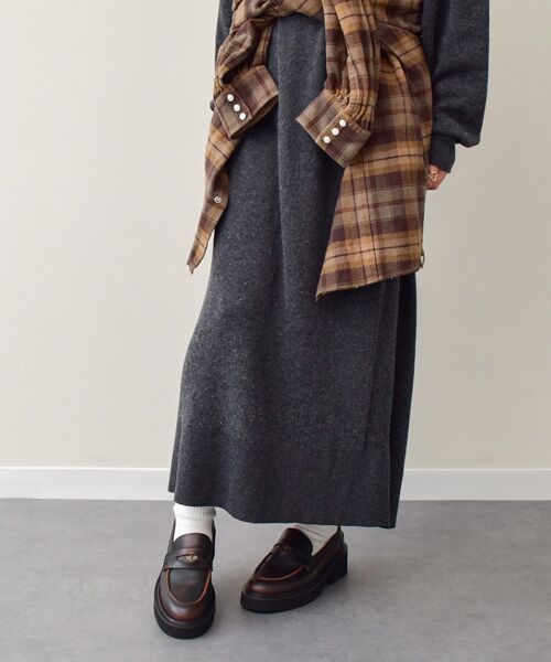 INTER-CHAUSSURES / インター ショシュール ビジネス・ドレスシューズ | 【FABIO RUSCONI】ラウンドトウ厚底ペニーローファー | 詳細23