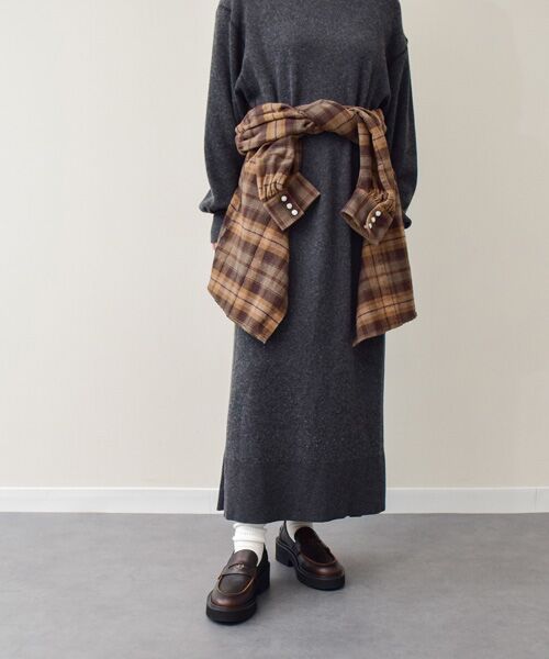 INTER-CHAUSSURES / インター ショシュール ビジネス・ドレスシューズ | 【FABIO RUSCONI】ラウンドトウ厚底ペニーローファー | 詳細24