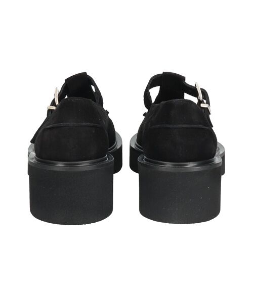 INTER-CHAUSSURES / インター ショシュール ビジネス・ドレスシューズ | 【FABIO RUSCONI】ラウンドトウ厚底Tストラップシューズ | 詳細13