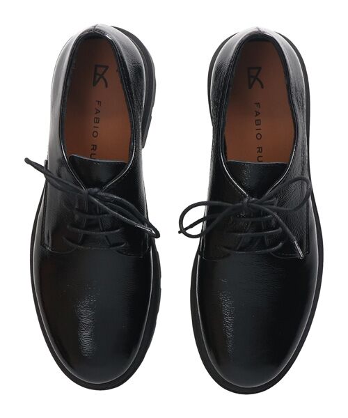 INTER-CHAUSSURES / インター ショシュール ビジネス・ドレスシューズ | 【FABIO RUSCONI】ラウンドトウ厚底レースアップシューズ | 詳細12