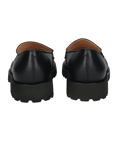 INTER-CHAUSSURES / インター ショシュール ビジネス・ドレスシューズ | 【FABIO RUSCONI】オブリークトウタンクソールローファー | 詳細4