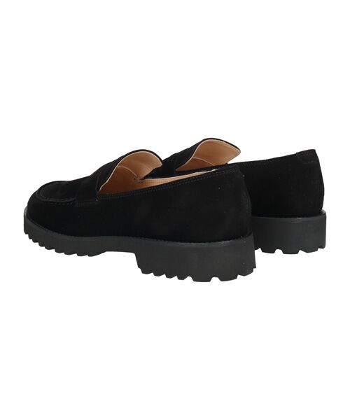 INTER-CHAUSSURES / インター ショシュール ビジネス・ドレスシューズ | 【FABIO RUSCONI】オブリークトウタンクソールローファー | 詳細10