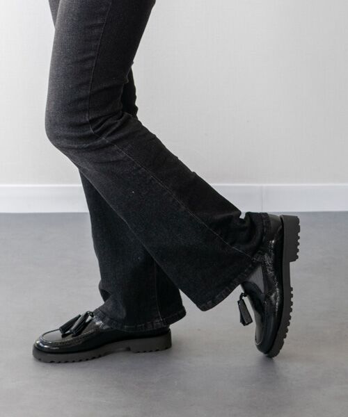 INTER-CHAUSSURES / インター ショシュール ビジネス・ドレスシューズ | 【FABIO RUSCONI】オブリークトウタッセルローファー | 詳細2