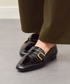 INTER-CHAUSSURES / インター ショシュール ビジネス・ドレスシューズ | 【FABIO RUSCONI】スクエアトウバックルローファー