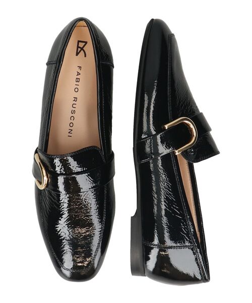 INTER-CHAUSSURES / インター ショシュール ビジネス・ドレスシューズ | 【FABIO RUSCONI】スクエアトウバックルローファー | 詳細14