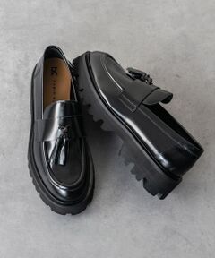 INTER-CHAUSSURES / インター ショシュール ビジネス・ドレスシューズ | 【FABIO RUSCONI】厚底タンクソールタッセルローファー