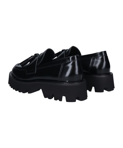 INTER-CHAUSSURES / インター ショシュール ビジネス・ドレスシューズ | 【FABIO RUSCONI】厚底タンクソールタッセルローファー | 詳細3