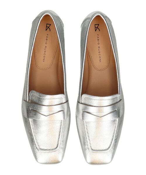 INTER-CHAUSSURES / インター ショシュール ビジネス・ドレスシューズ | 【FABIO RUSCONI】スクエアトウサケットフラットローファー | 詳細22