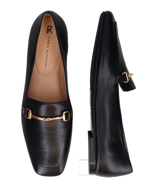 INTER-CHAUSSURES / インター ショシュール ビジネス・ドレスシューズ | 【FABIO RUSCONI】スクエアトウサケットビットローファー | 詳細6