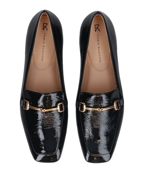 INTER-CHAUSSURES / インター ショシュール ビジネス・ドレスシューズ | 【FABIO RUSCONI】スクエアトウサケットビットローファー | 詳細13