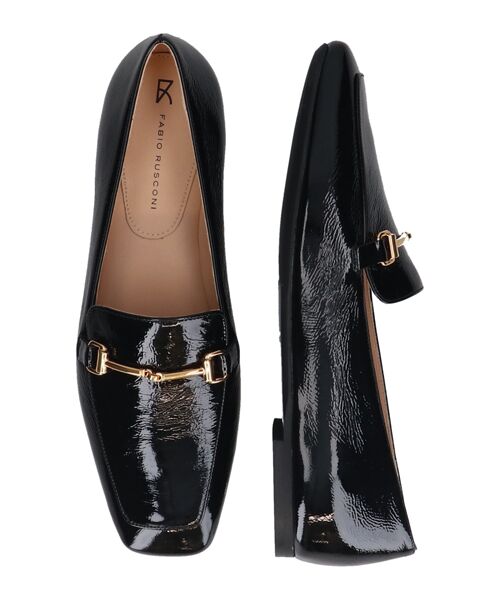 INTER-CHAUSSURES / インター ショシュール ビジネス・ドレスシューズ | 【FABIO RUSCONI】スクエアトウサケットビットローファー | 詳細15