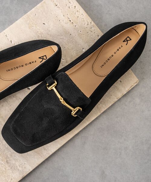 INTER-CHAUSSURES / インター ショシュール ビジネス・ドレスシューズ | 【FABIO RUSCONI】スクエアトウサケットビットローファー | 詳細23