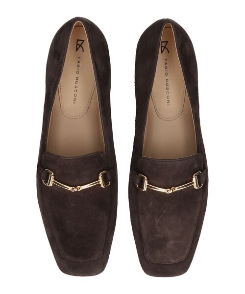 INTER-CHAUSSURES / インター ショシュール ビジネス・ドレスシューズ | 【FABIO RUSCONI】スクエアトウサケットビットローファー | 詳細28