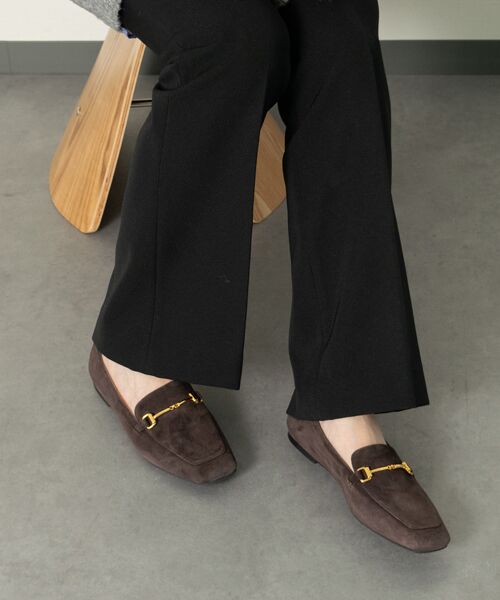 INTER-CHAUSSURES / インター ショシュール ビジネス・ドレスシューズ | 【FABIO RUSCONI】スクエアトウサケットビットローファー | 詳細29