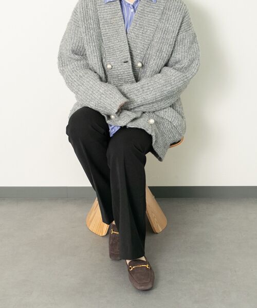 INTER-CHAUSSURES / インター ショシュール ビジネス・ドレスシューズ | 【FABIO RUSCONI】スクエアトウサケットビットローファー | 詳細30